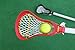Kids Lacrosse Sticks - 2 Sticks (30 Inches) & 1 Ball - Soft Mesh Pockets, Durable Plastic Handles, & Large Head Design