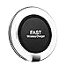 Fast Charge Qi Wireless Charging Pad for Samsung Galaxy S7 / S7 Edge / Note 5 / S6 Edge Plus / S6 Edge / S6 / Note Edge and Other Qi Enabled Phones [Sleep Friendly] [Wall Charger Not Included]