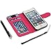 Rusee iPhone SE 5S 5G Case, Stand Wallet Purse Credit Card ID Holders Magnetic Design Flip Folio Bumper PU Leather Ultra Slim Fit Cover for iPhone SE 5S 5G