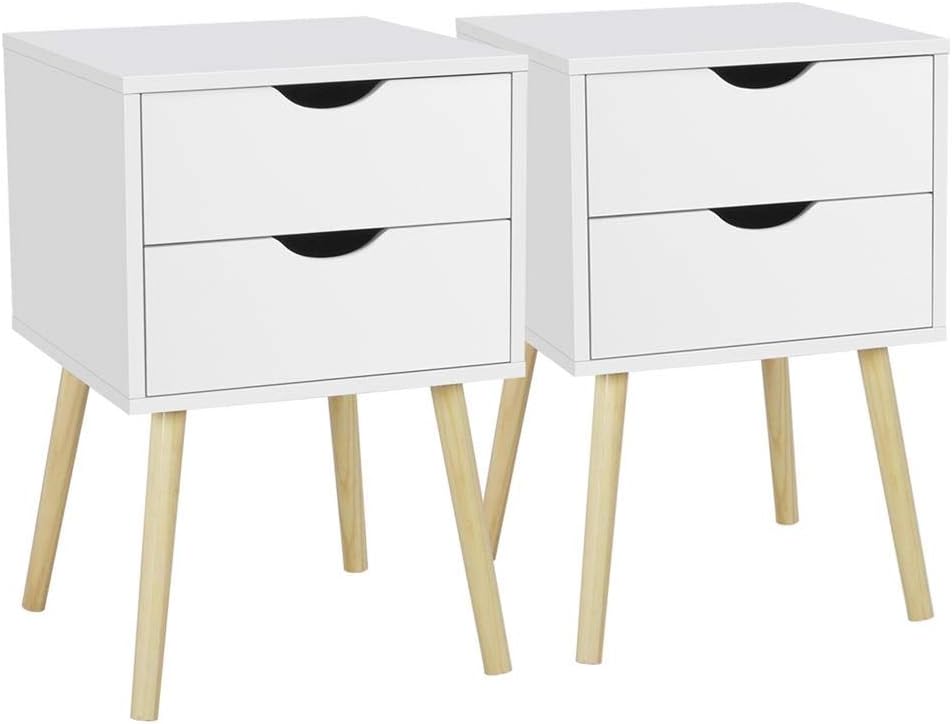Best Topeakmart Wood Chair Side End Table