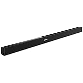 SYLVOX Elf S2 Soundbar, Bluetooth Sound bar for TV IP65 Waterproof, 60W TV Speaker with 3D Surround Sound, Movie/News/Music Mode, Wireless Connection, HDMI ARC, Music Streaming, Wall Mountable