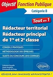 Rédacteur territorial, rédacteur principal de 1re et 2e classe