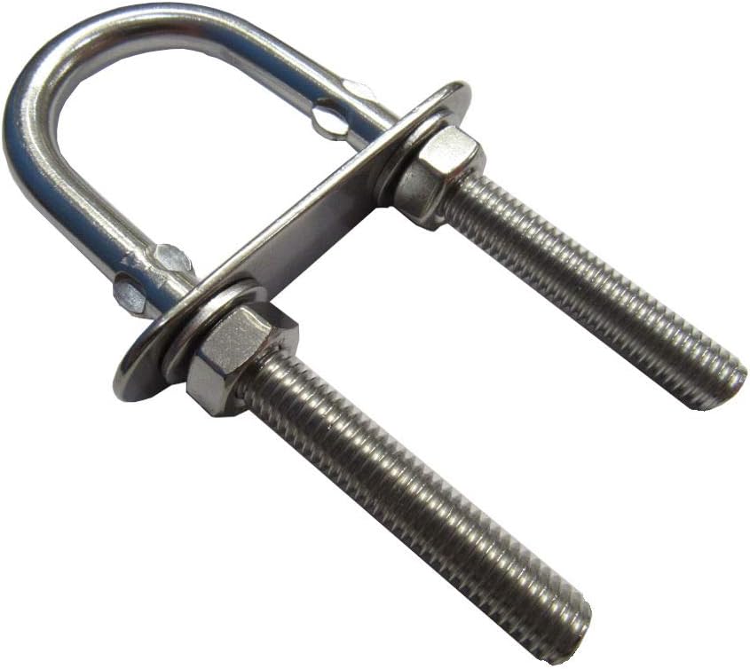 8MM X 100MM Stainless Steel U Bolt Amazon.co.uk DIY & Tools