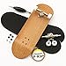 Peoples Republic Cherry Complete Wooden Fingerboard w Nuts Trucks - Basic Bearing Wheels