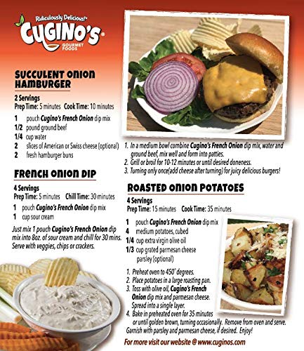 Cugino's French Onion Dip Mix (4 Pack)
