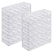 Brybelly Acrylic Poker Chip Rack/Tray with Covers (Set of 10), Clear primary