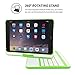 iPad Mini 1 / 2 / 3 360 Rotatable Keyboard Case, Snugg - Ultra Slim Keyboard Cover Case with Bluetooth Connectivity For Apple iPad Mini 1 / 2 / 3 Retina (Green)