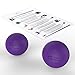 Lacrosse Massage Balls For Trigger Point Release & Pain Relief - Feel Better, Relax & Ease Pain At Home– Trigger Point Therapy For Shoulders, Back & More with Free Exercise Guide & Travel Bag