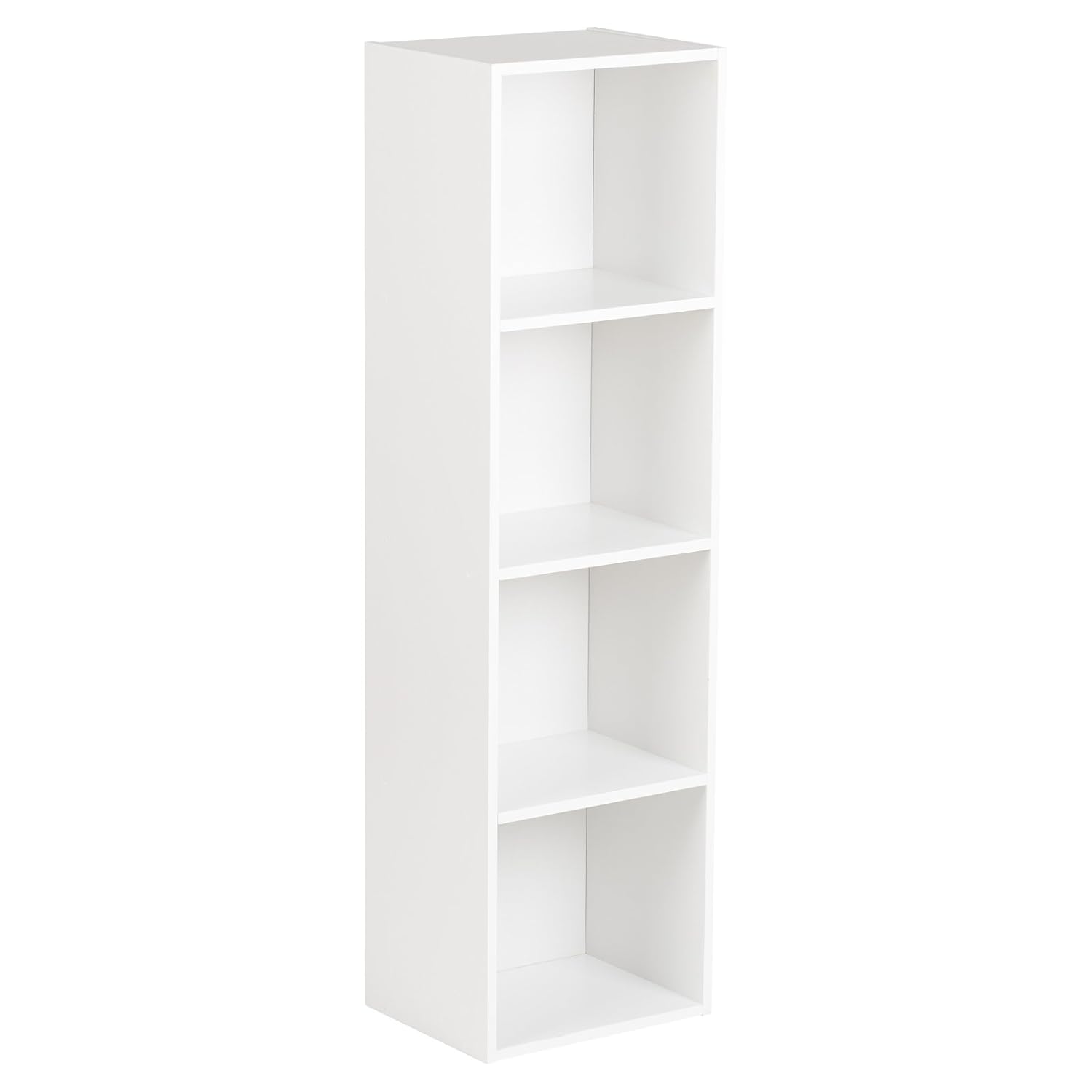 Hartleys White Freestanding Bookcase Home & Kitchen Bookcases