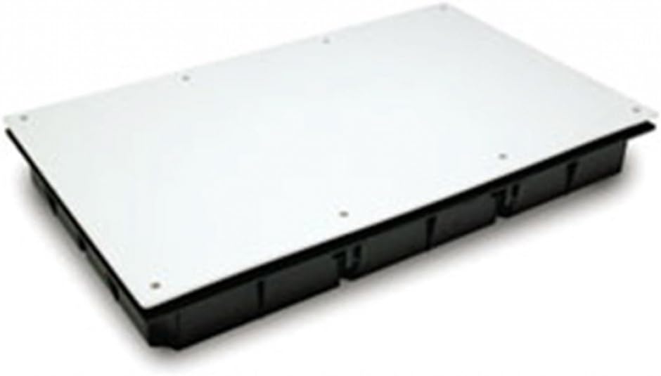 Famatel Recessed ICT Box IP30 RTR TB+RDSI 300x500x60 Black White Lid