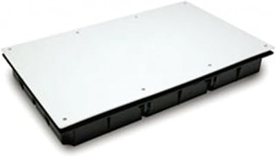 Famatel Recessed ICT Box IP30 RTR TB+RDSI 300x500x60 Black White Lid