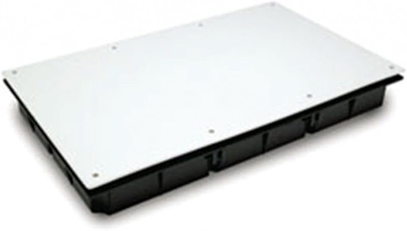Famatel Recessed ICT Box IP30 RTR TB+RDSI 300x500x60 Black White Lid