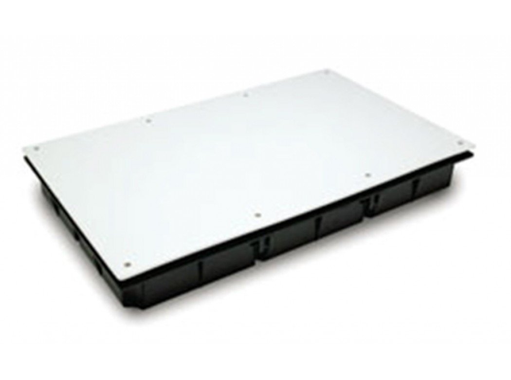 FAMATEL - Recessed Boxes ICT IP30 | ICT RTR TB+RDSI | Lid with Screws | 300 x 500 x 60 | Black and White