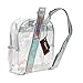 Zicac Girls' Transparent Laser Sequins Backpack Children School Satchel