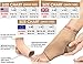 Physix Gear Plantar Fasciitis Socks for Men & Women, Best Foot discomfort & Arch Support Planter Facetious Socks, Compression Foot Sleeves Planter Fasciated Socks for, Beige/Nude (1 Pair), S/M