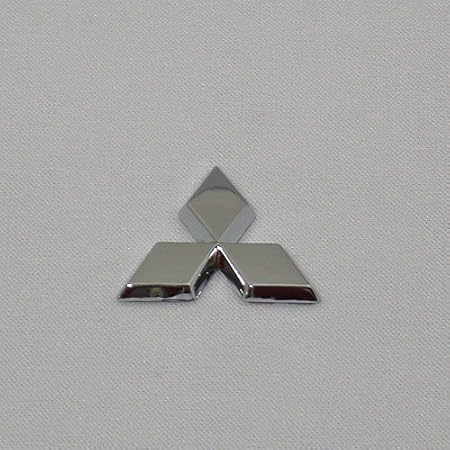 Amazon クロームスリーダイヤエンブレムsssサイズ エンブレム 車 バイク