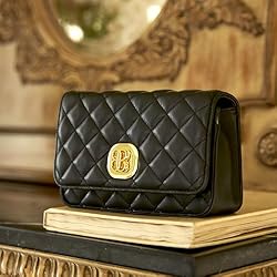 BOYATU Quilted Crossbody Bags for Women: Genuine
