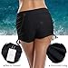Tournesol Women's Swim Shorts High Waisted Bathing Suit Bottoms Tummy Control Swimwear Boy Shorts Adjustable Side Tie
