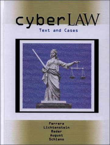 Cyberlaw Text And Cases 9780324012972 Slugbooks
