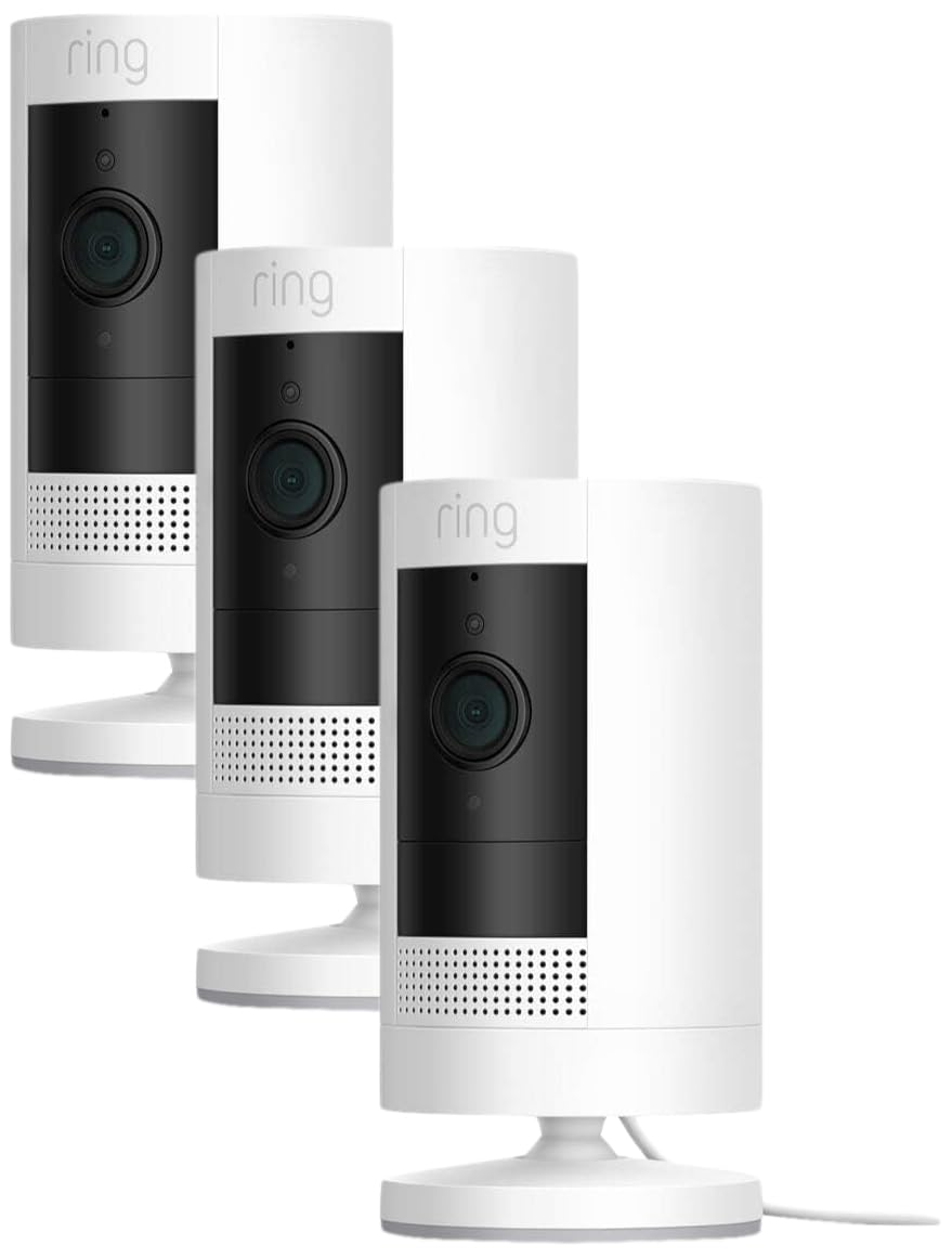 Ring Stick Up Cam Plug-In | Weather-Resistant