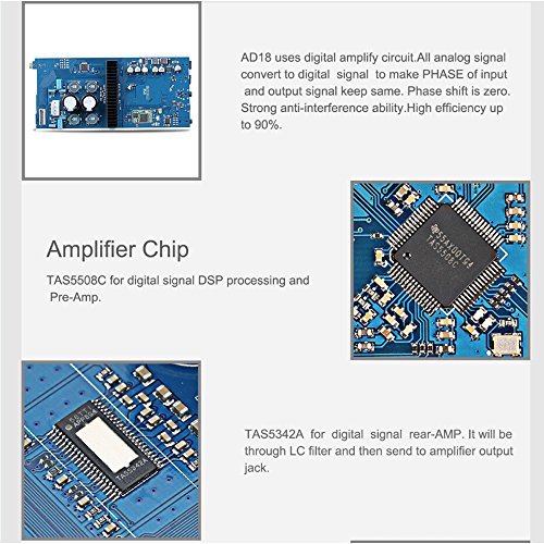 6 SMSL+AD18+Bluetooth+Decoding+Amplifier