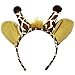 Giraffe Headband and Tail - Giraffe Costume - Animal Costume Accessory Set by Funny Party Hats
