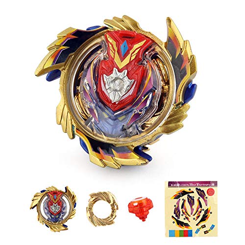 Kids Toy Battle Tops Bey Gyro GOLD-B96 Strike GOD Valkyrie.Mugen Power Handle Launcher Starter - Thumbnail 4