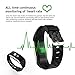 Yarrashop Fitness Tracker Sport Fitness Watch - Waterproof Smart Wristband with Sleep Monitor and Activity Trackers Pedometer for Outdoor Running for iOS/Android Smartphones (Black)