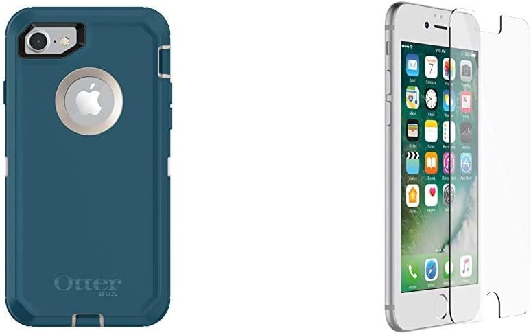 Amazon Com Otterbox Defender Series Case For Iphone 8 Iphone 7 Not Plus Retail Packaging Big Sur Pale Beige Corsair Alpha Glass Series Screen Protector For Iphone 6 6s 7 8 Retail Packaging Clear