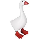 Tqgok Desk Goose 7 Inch Office Decor for Women, Goose Statue Decor for Home | Gift Idea for Women and Family, Desktop Goose Statue Decor for Living Room Bedroom Bookshelf and Office
