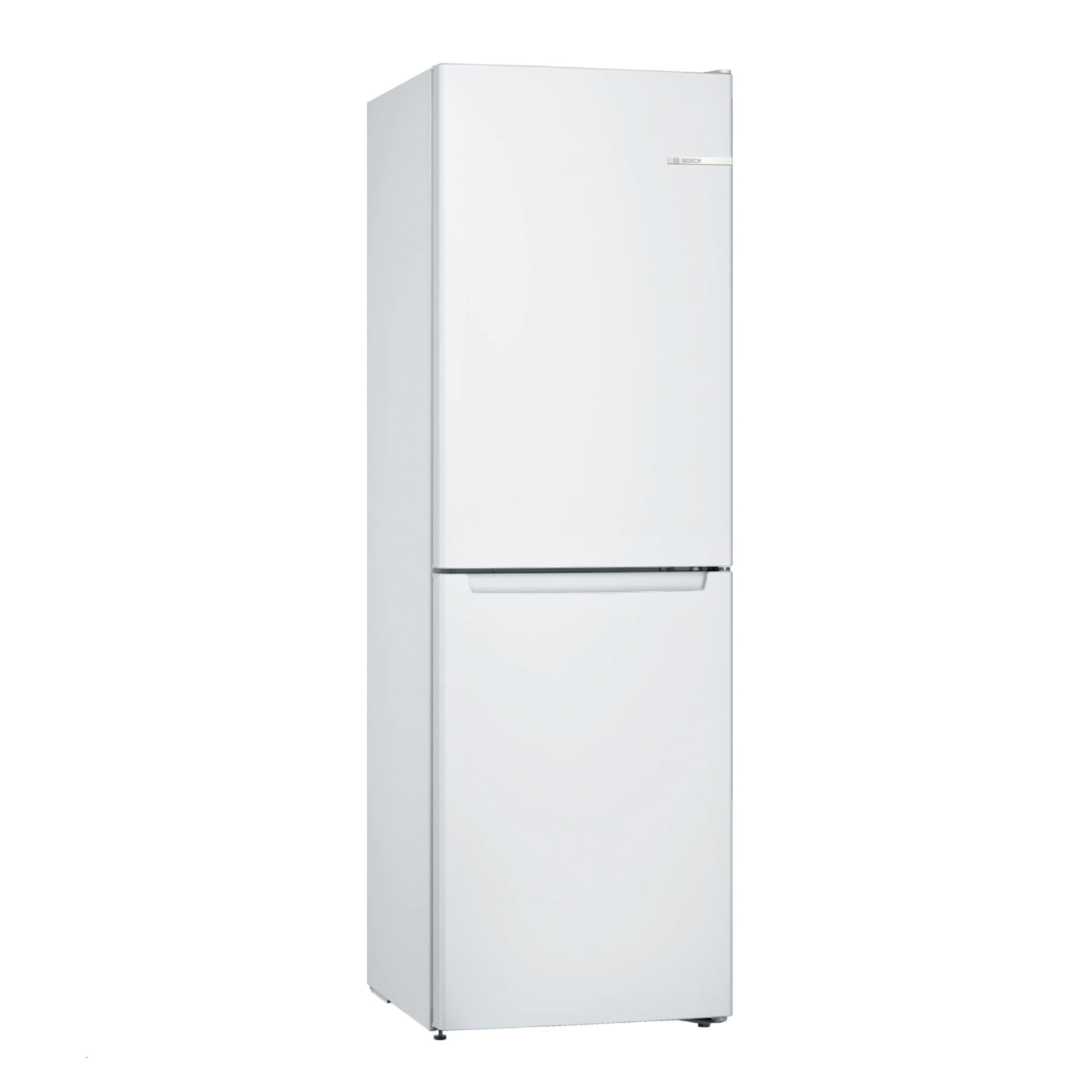 Bosch Home & Kitchen Appliances KGN34NWEAG Serie 2 Freestanding Fridge Freezer, No Frost, 297L capacity, 60cm wide, White