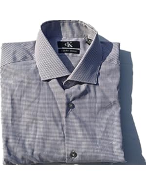 Calvin Klein Men's Slim Fit Stretch L/S Dress Shirt