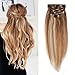 Clip in 100% Remy Human Hair Extensions Double Weft 10''-22'' Grade 7A Quality Full Head Thick Short Straight 8pcs 18clips for Women Beauty 10