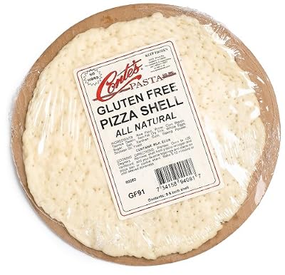 Conte's Gluten Free Prebaked Pizza Shell, 8-Ounce Boxes (Pack of 5)