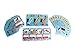 NEATLINGS Chore Cards Self-Care Deck : 28 Self-Care Chores & 21 Ticket Cards ● Reward & Responsibility ● LightBlue