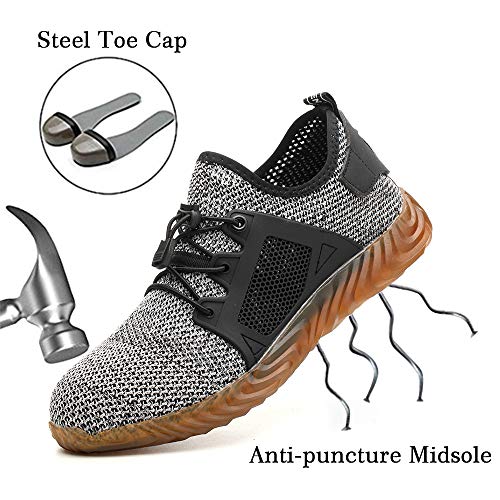 women's non slip steel toe shoes