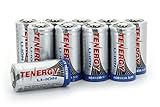 Tenergy RCR123A Li-ion Rechargeable Battery 3V 600mAh for LED Flashlights Torch / Digital Cameras (10 pcs/1 Card)