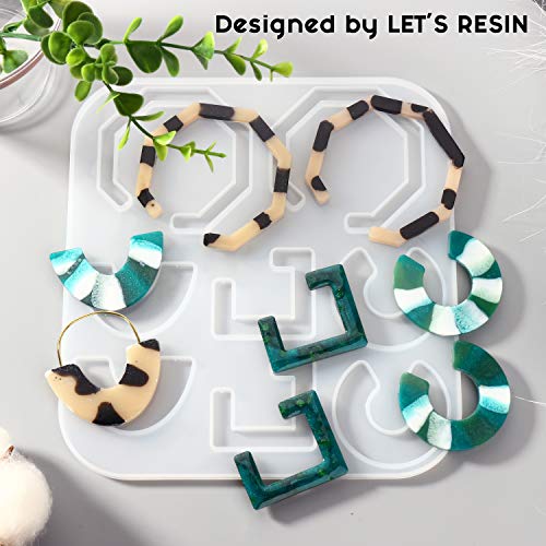 3 LETS+RESIN+Earring+Bohemian+Silicone