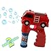Kidsthrill Fire Truck Bubble Shooter Gun With Sirens And Music – 2 Bubble Solution Included