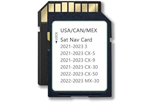 ROCKETEK Upgraded Navigation SD Card Map USA/CAN/MEX TD2K 66EZ1 B 2021/22/23-Cx5. 2021/22/23-Cx9. Cx50-2022/23. Mx30-2022/23. 2021/22/23-Cx30. 2021/22/23- Model 3, TD2K66EZ1B Latest Navigation SD Card