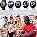 BingoFit Fitness Tracker, Smart Watch Water Resistant Activity Tracker with Heart Rate Monitor, Sleep Monitors Calorie Pedometer Blood Pressure Sport Smartwatch for Men Women Kids Gifts