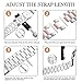 Wearlizer Stainless Steel Band Compatible for Fitbit Versa/Versa 2/Versa Lite Bands Women Men,Ultra-Thin Lightweight Replacement Band Strap Bracelet Compatible for Fitbit Versa (RoseGold+Silver)