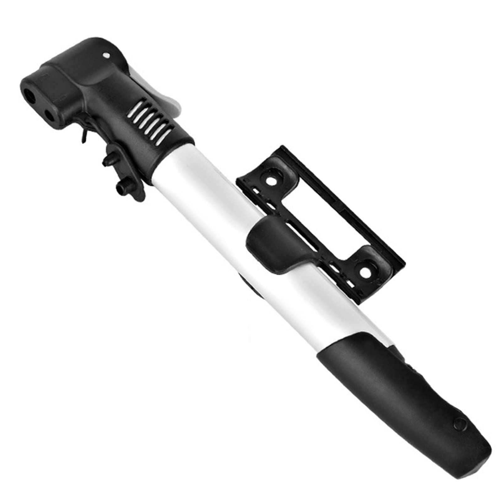 Bicycle Pump, Mini Bike Pump, Aluminum Alloy Mini Bycicles Pumps Compatible with Universal Presta and Schrader, Bicycle Pump for Ball, Swimming Circles, Bicycles, Motorcycles (JC311C)