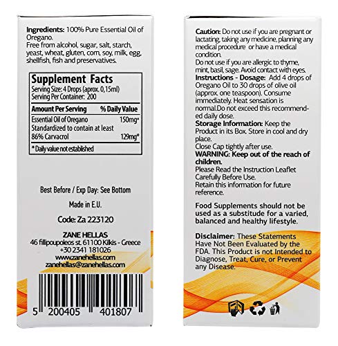 image for Zane HELLAS Probably the best oregano oil products in the world Zane H