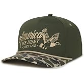 Rural Cloth America We Hunt Mallards Adjustable Snapback Hat