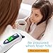 Baby Forehead Thermometer with Ear Function- iProven DMT489 Gray Cap - FDA and CE Approved - Clinical Accuracy Suitable for Baby, Infant, Toddler and Adults