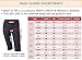 Private Island Women UPF 50+ Beach Board Shorts Pants Swimsuit Bathing Swim Rash Guard Yoga Bottom (S, Black-RSP)