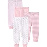 Kiddiezoom Newborn Pants Baby and Toddler Unisex Cotton Trousers Pants Cute Baby Pants