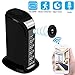 Spy Camera WiFi 1080P HD - Hidden Camera Wireless Hidden and Motion Detection Mode Mini Camera for Your Home and Office (Black)