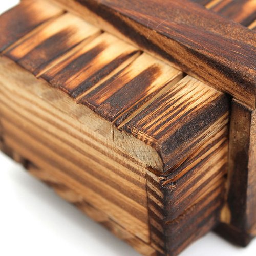 SICA Mini Compartment Wooden Secret Toy Magic Puzzle Box